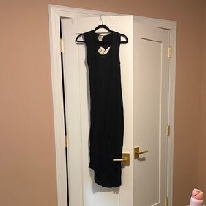 Haute Hippie Black Midi summer Dress